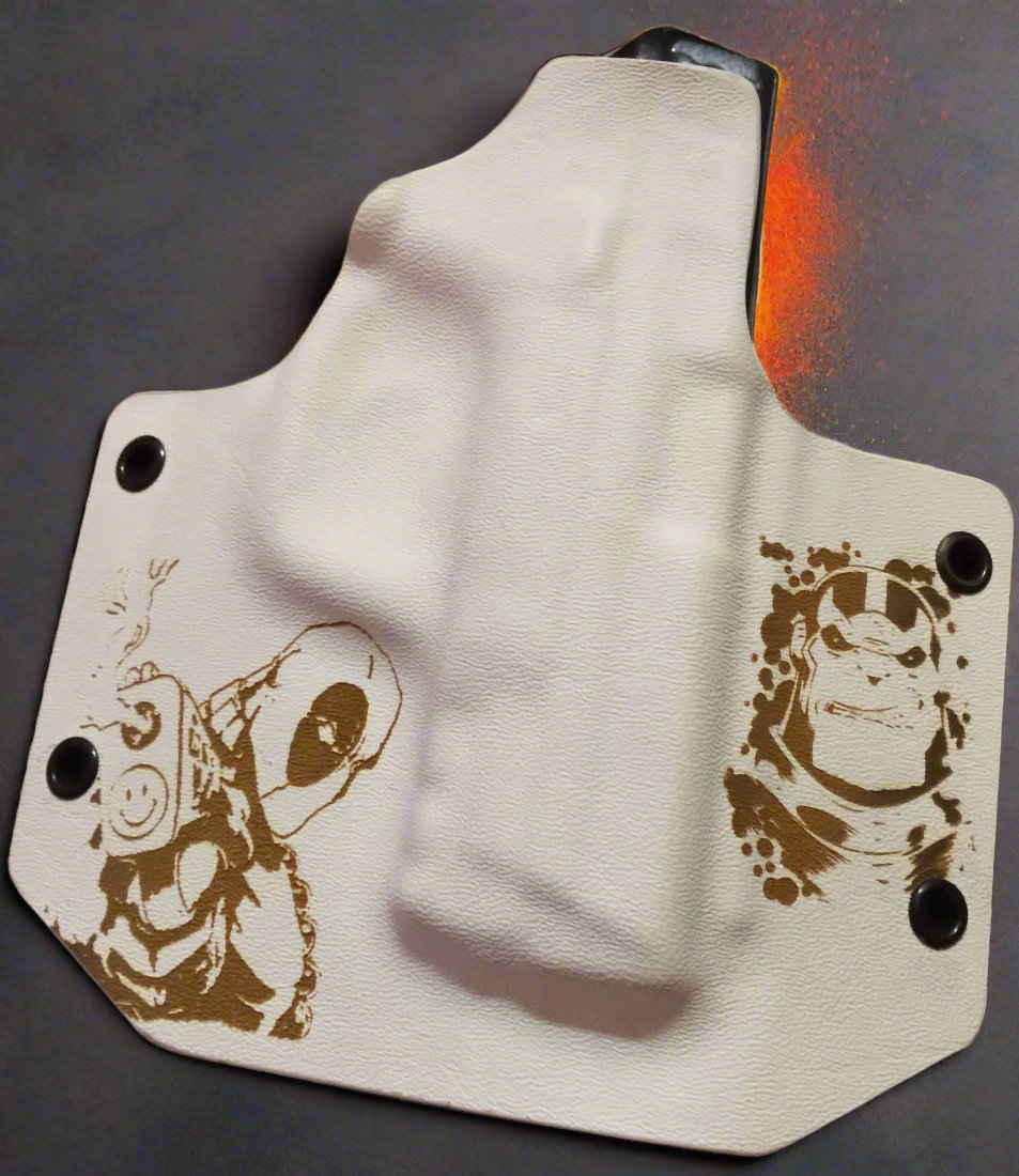 Custom Laser Engravings - Crossfire Holsters LLC